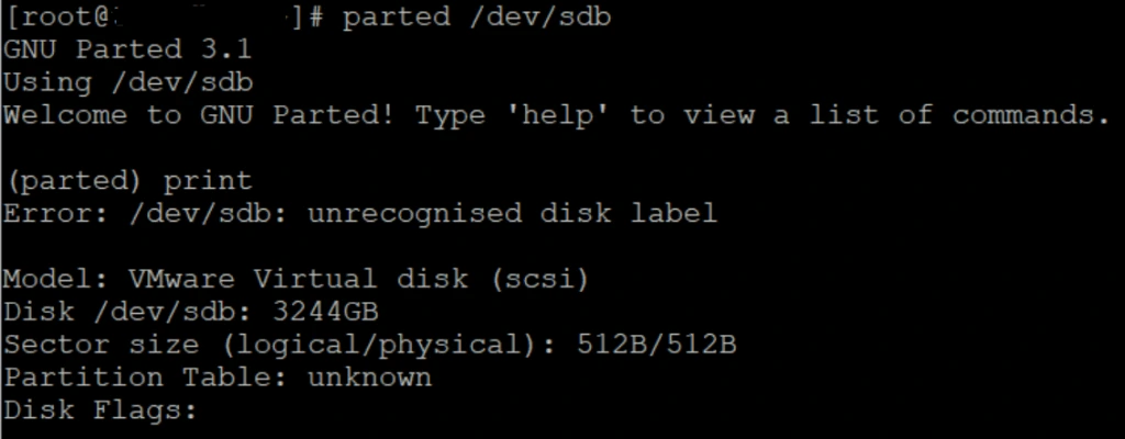 Linux Partitioning