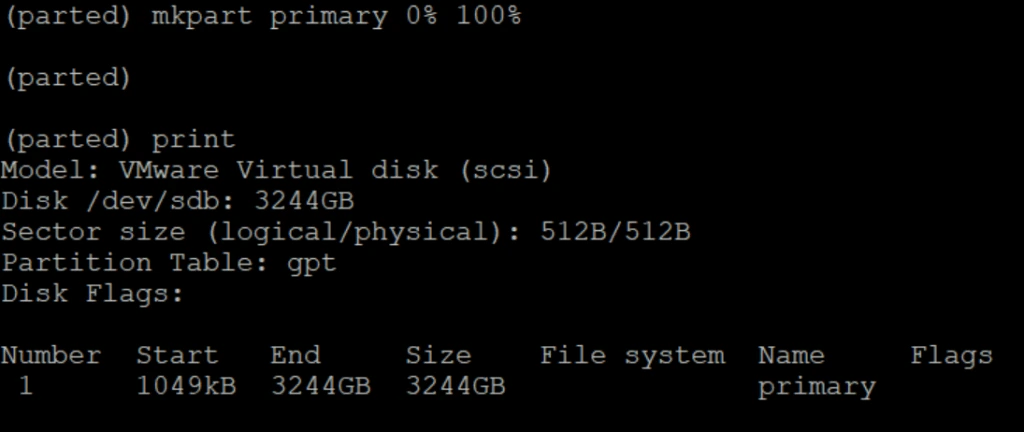 Linux Partitioning solution